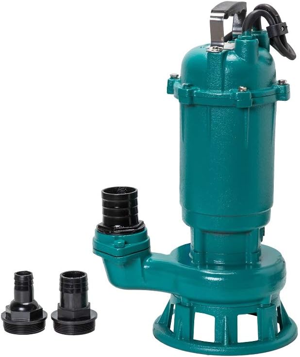 Schmutzwasserpumpe Fäkalienpumpe 550 W Tauchpumpe Cutter Schwimmerschalter