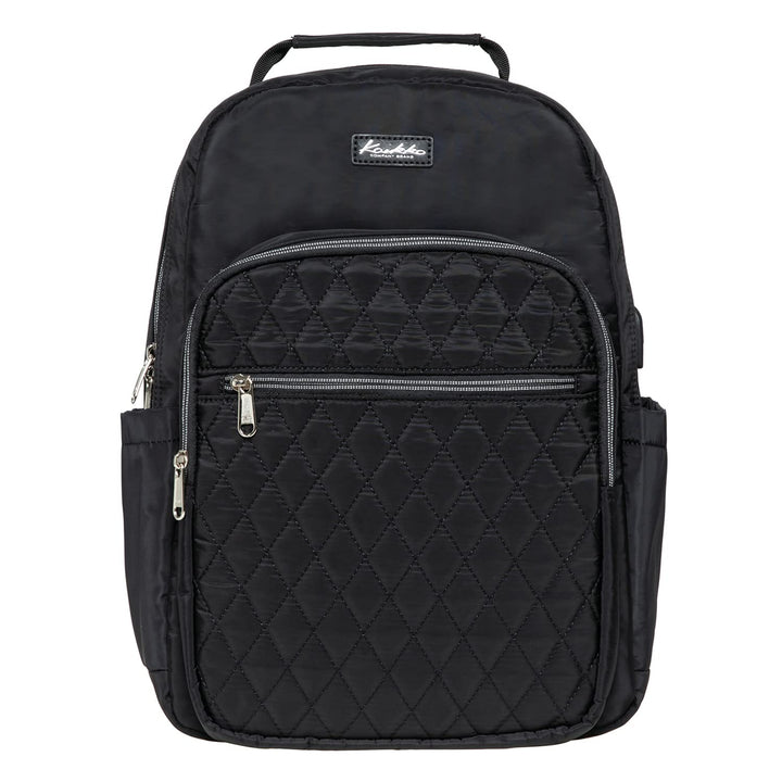 KAUKKO Handgepäck Rucksack mit LaptopFach 14 Zoll, Freizeit Rucksack, Wasserdichter Schultasche für