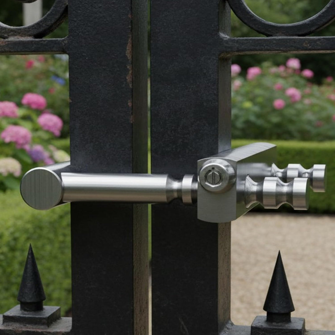 Vorhängeschloss wetterfest Edelstahl – Bügelschloss extra robust & rostfrei – Sicherheitsschloss mit