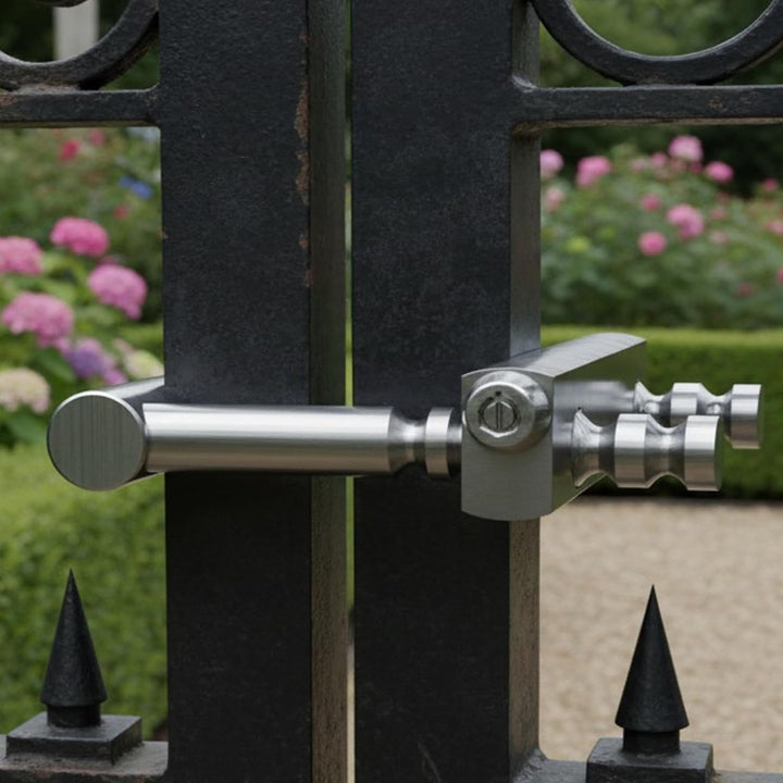 Vorhängeschloss wetterfest Edelstahl – Bügelschloss extra robust & rostfrei – Sicherheitsschloss mit