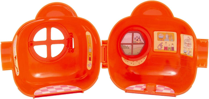 Giochi Preziosi Barbapapa Barpapapa BAP42400 Bart-Haus mit Blumenmalerei, aussen zu öffnende Tür und