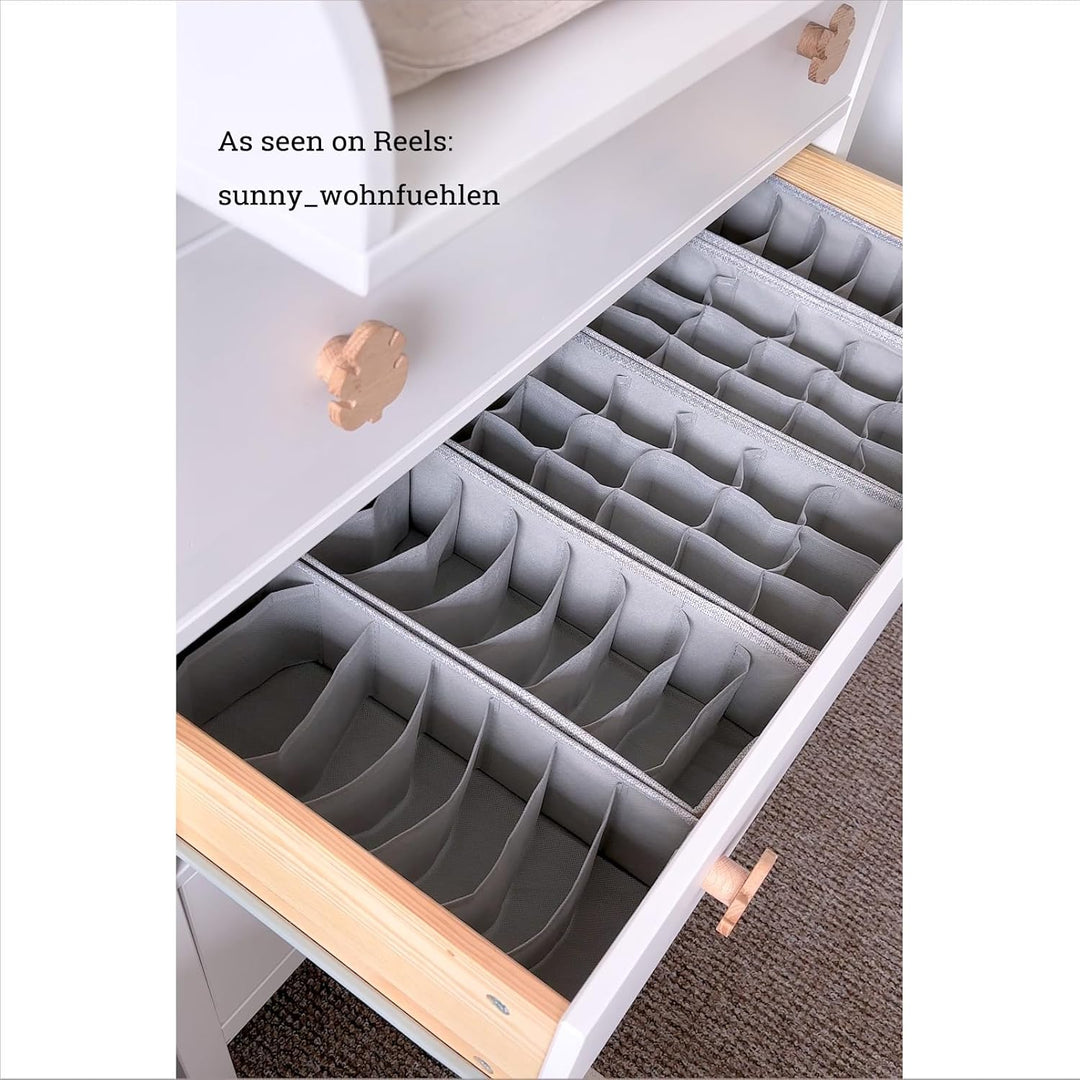 SIMPLE JOY® HEMNES Organizer für ikea Kommode; DAS ORIGINAL; passgenau; Stabiler Boden; Schubladen O