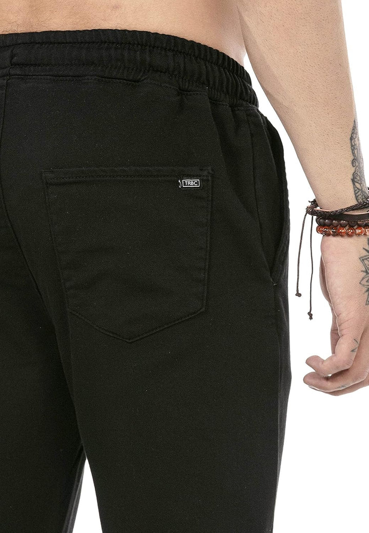 Redbridge Hose für Herren Freizeit-Hose Jogger Pants Chino L Schwarz, L Schwarz