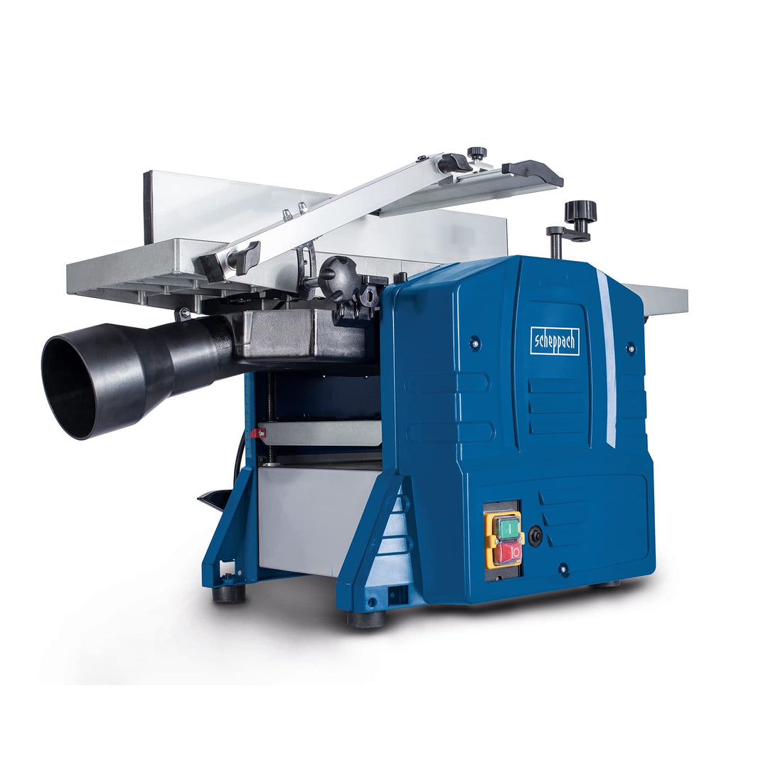 Scheppach Abricht- und Dickenhobelmaschine HMS860 Hobelmaschine Hobel | 1500W Leistung | 2 HS-Hobelm
