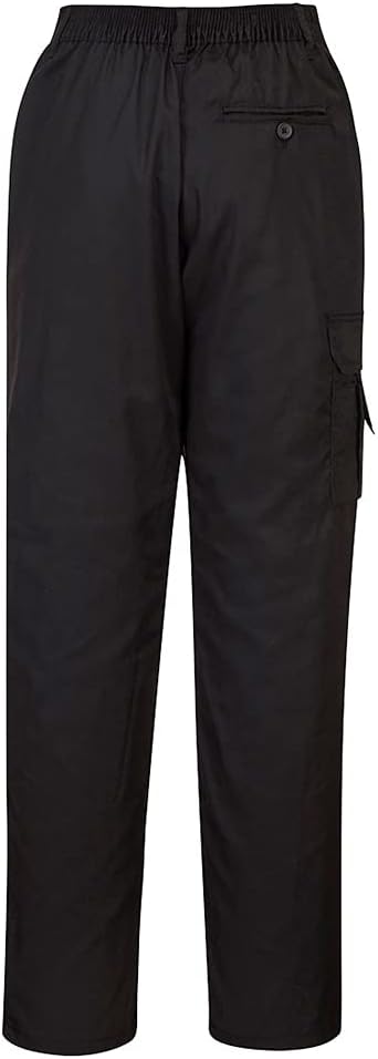 Portwest COMBAT DAMEN BUNDHOSE, Grösse: L, Farbe: Schwarz, C099BKRL L Schwarz, L Schwarz