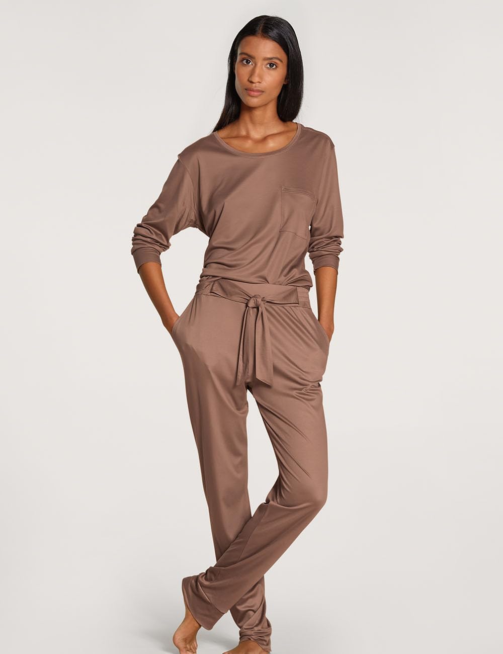 CALIDA Circular Sleep Hose Damen 32W Truffle Brown, 32W Truffle Brown