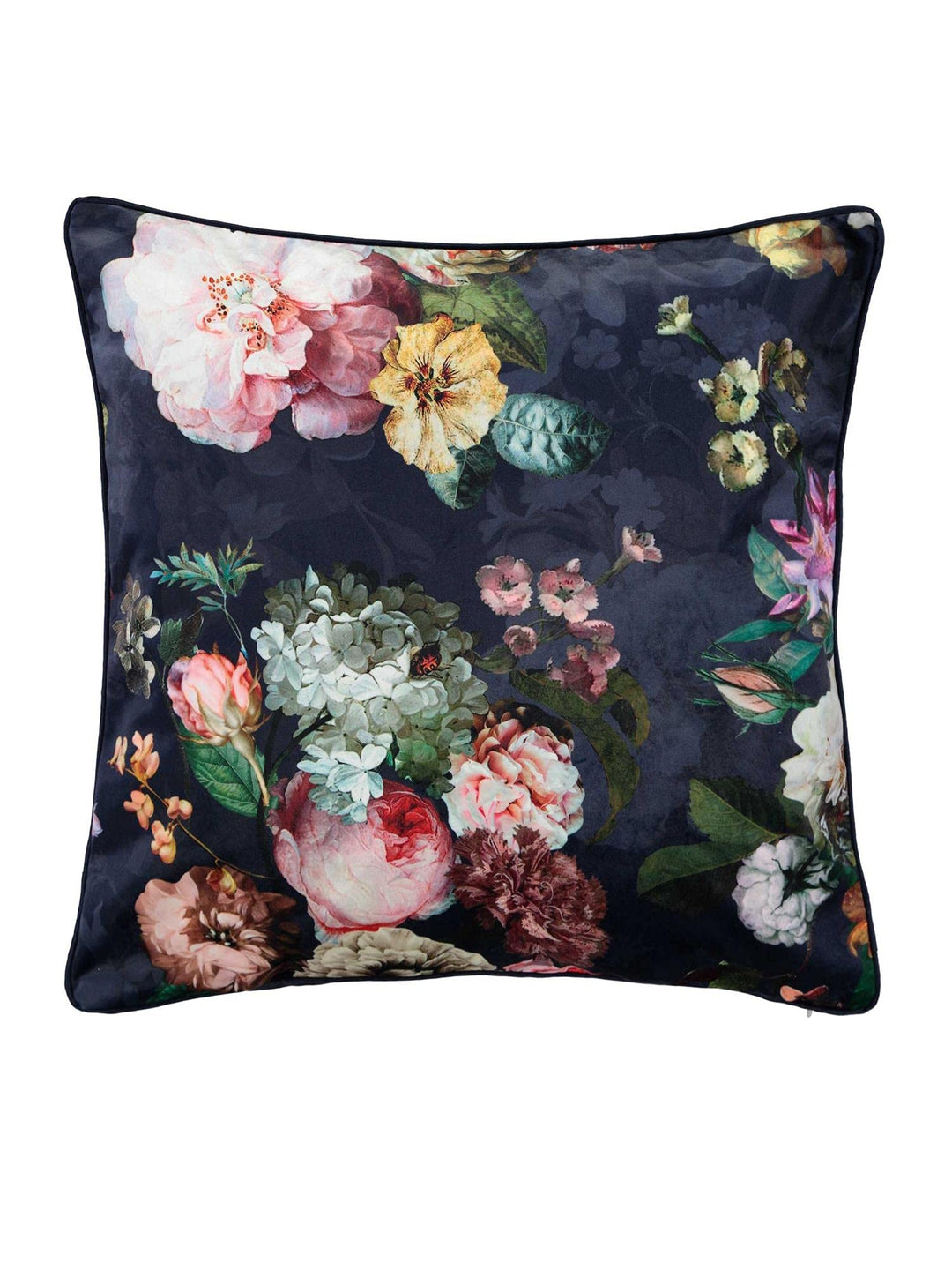 ESSENZA Dekokissen Fleur Nightblue 50x50 cm 1 Stück (1er Pack) Nightblue, 1 Stück (1er Pack) Nightbl