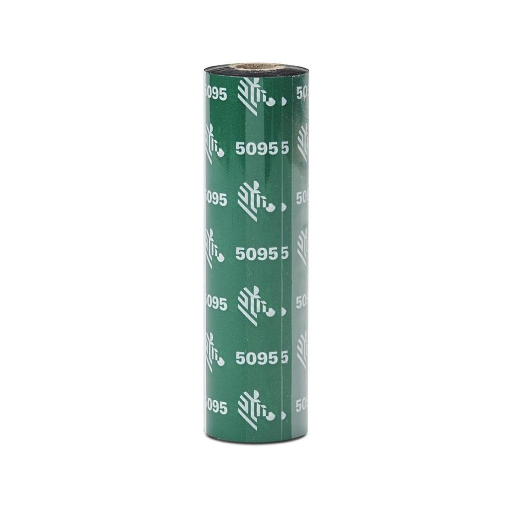Zebra 05095GS11007 Ribbon 5095 Resin, 110 mm, 74 m, C-12.7 mm, Box of 12