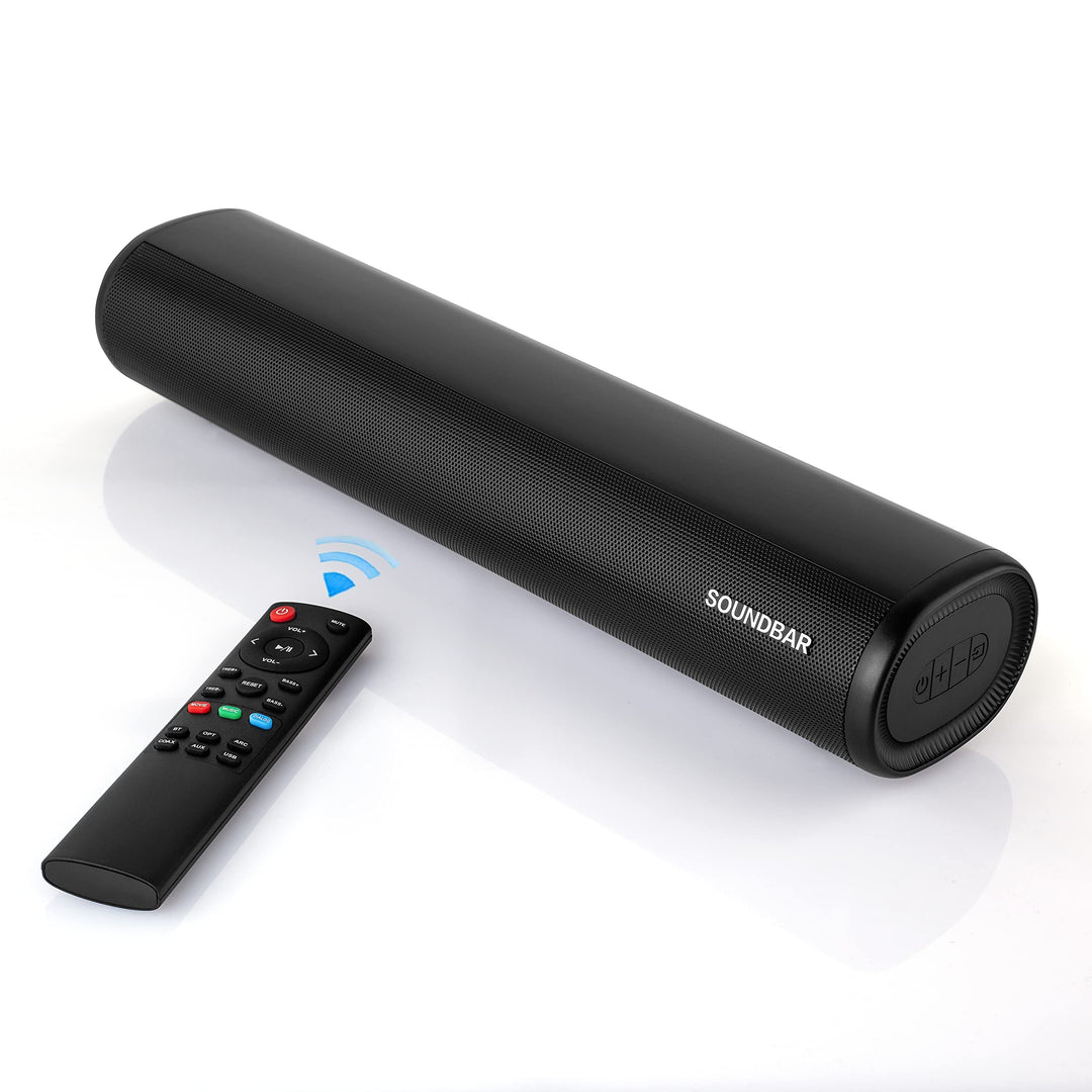 Bluetooth Soundbar für TV Geräte, PC Lautsprecher, Fernbedienung im Lieferumfang enthalten, kompakt,