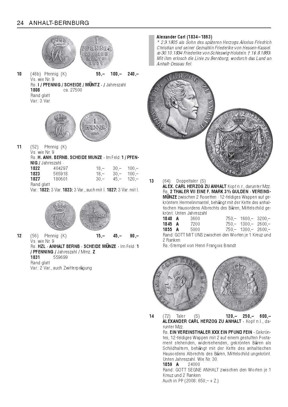 Grosser deutscher Münzkatalog: von 1800 bis heute, Gebundenes Buch
