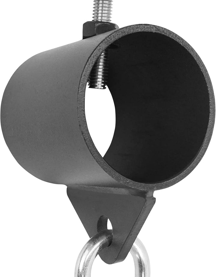Aoneky 2'' Verstellbare T-Bar Rudern Landmine Ösenaufsatz - Olympische Stange Halsband mit Kette für