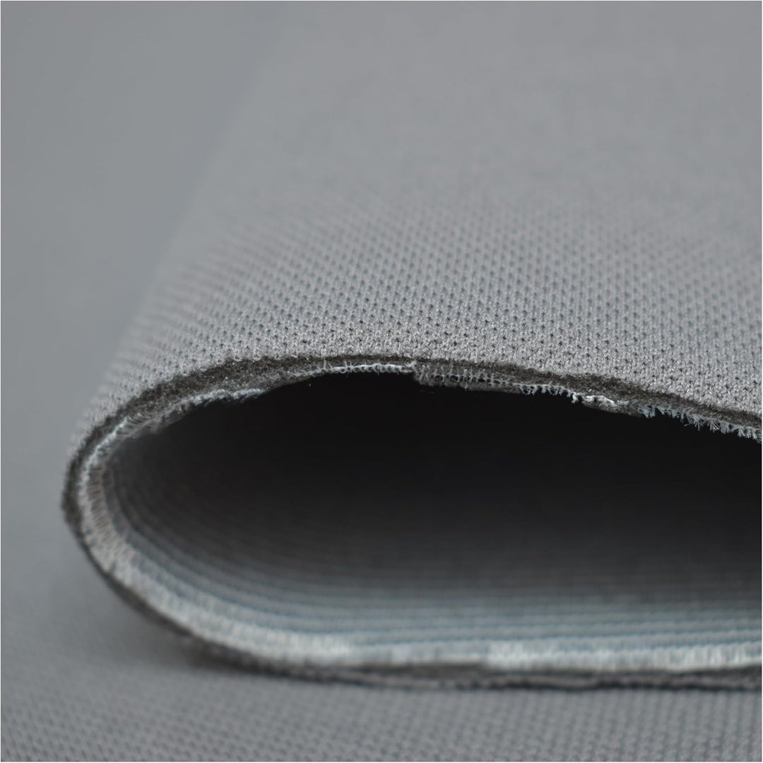 Autohimmelstoff Himmelstoff Dachhimmel Himmel mit 3mm Schaum und Netz Meterware (CP-003-Grey-3mm) |