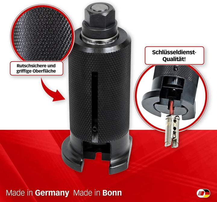 MULTIPICK Türöffnungswerkzeug - [Made in Germany] Schlosszieher - Glocke Öffnungswerkzeug - Schloss