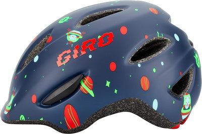 Giro Scamp Kinder Fahrrad Helm matt Midnight Space blau 2023 XS, XS