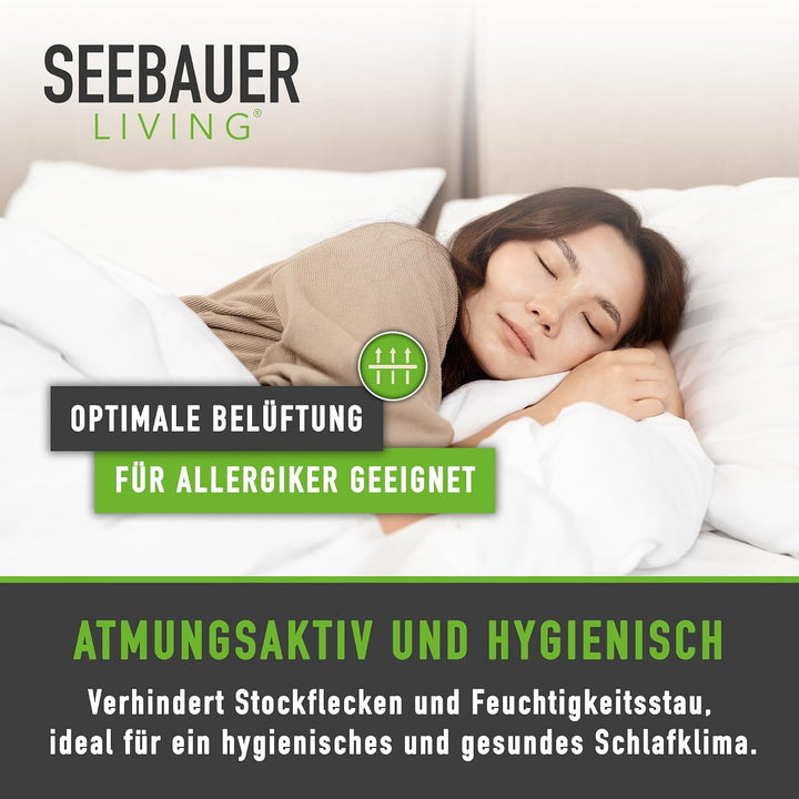 SEEBAUER Living Matratzenschoner Filzschoner für Lattenrost (80 x 220 cm) Matratzenunterlage Antirut