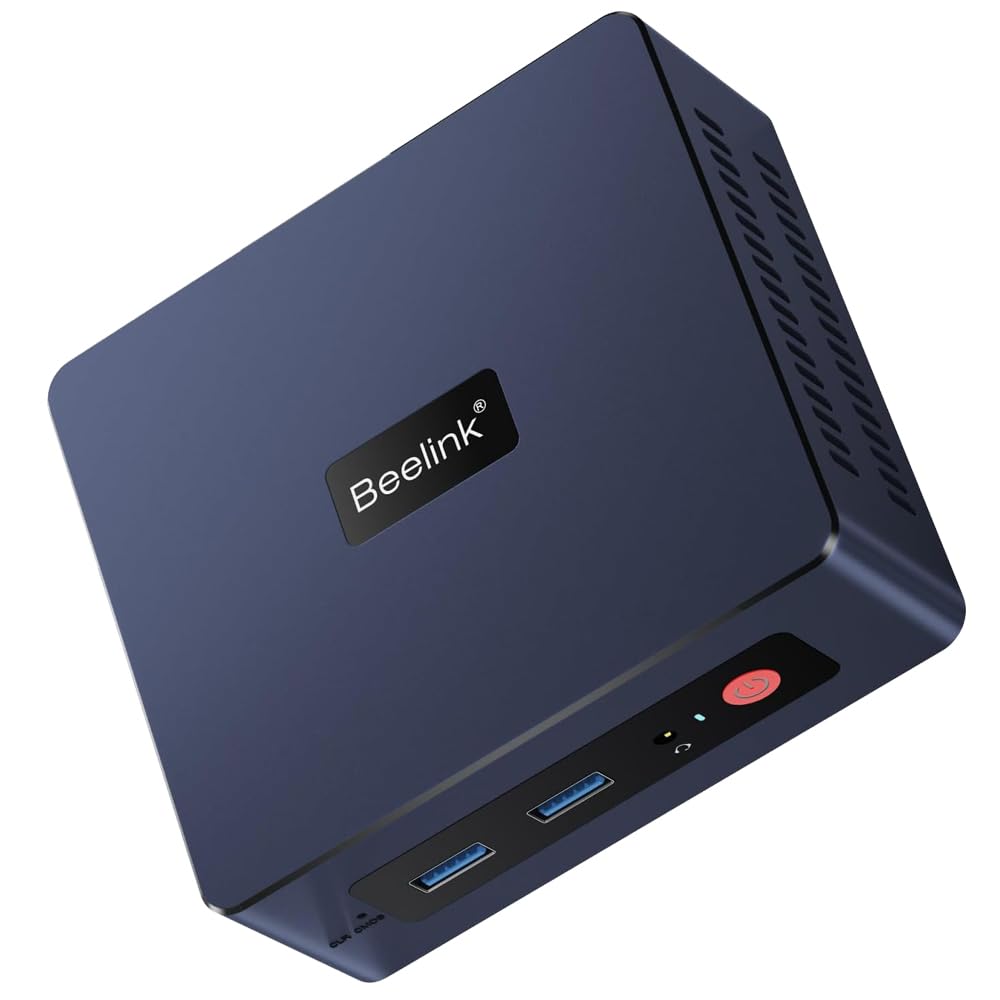 Beelink Mini PC SER3 Mini Computer mit AMD Ryzen 3 3200U (2C/4T, bis 3,5 GHz), 8GB SO-DIMM DDR4 + 25