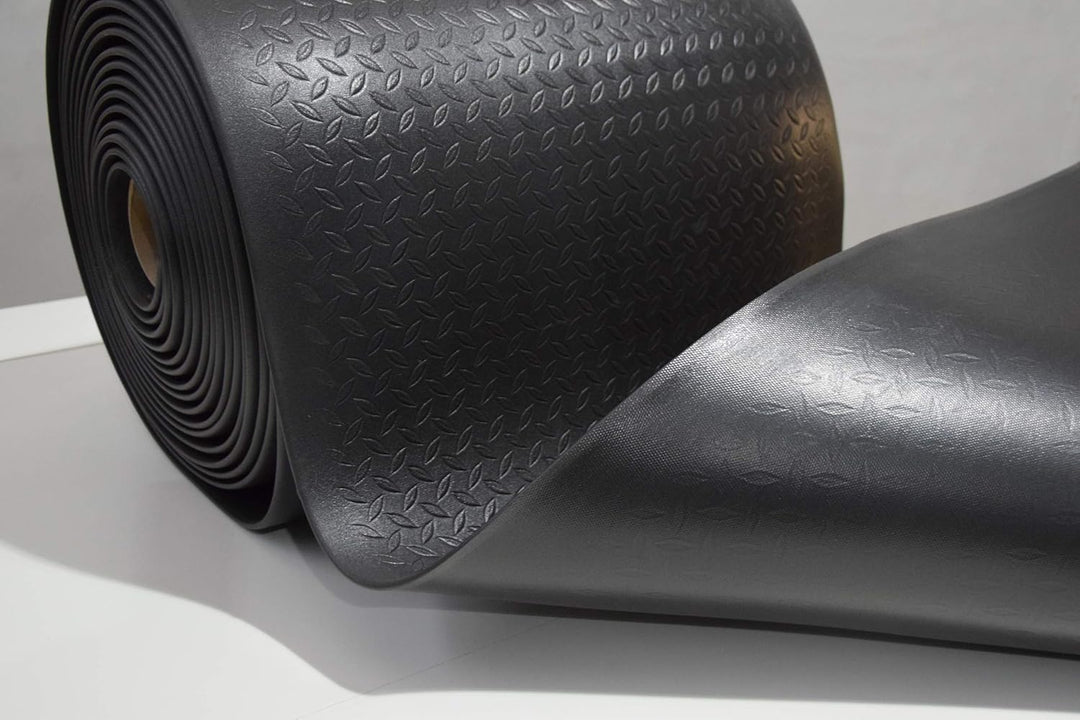 SOFT STEP Ergo | Anti-Ermüdungsmatte | PROFI Komfort Arbeitsplatzmatte Rautenmuster | 100% Vinylscha