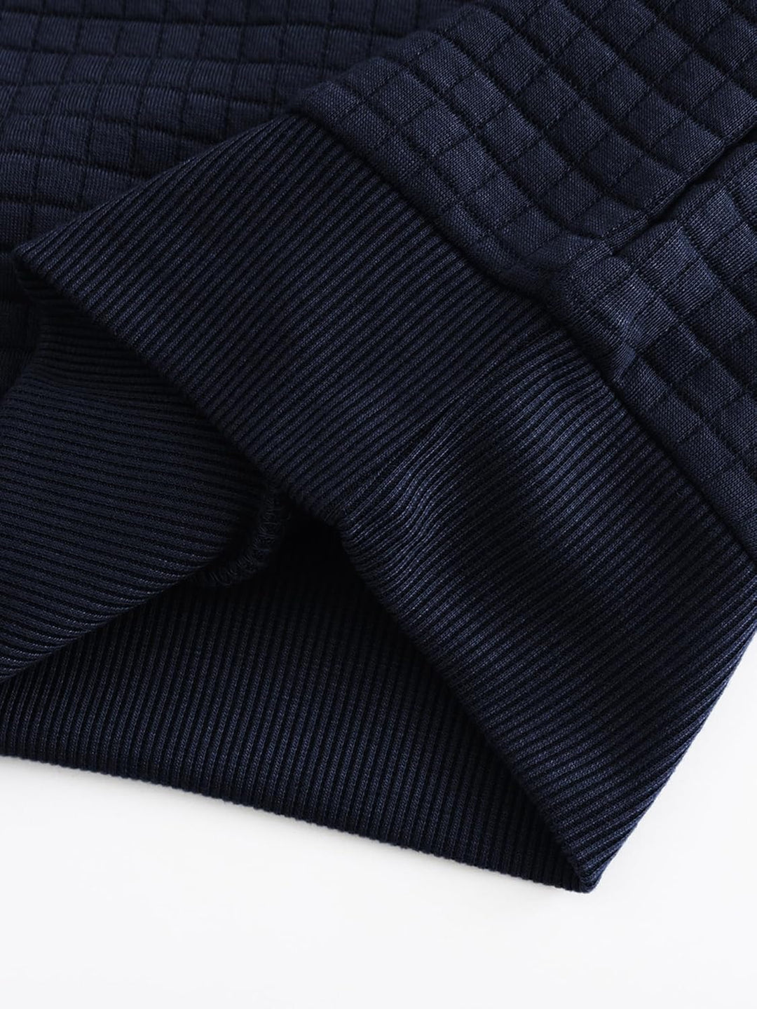 YuKaiChen Herren Kapuzenpullover Casual Langarm Karierten Kordelzug Jacquard Hooded Sweat mit Fleece