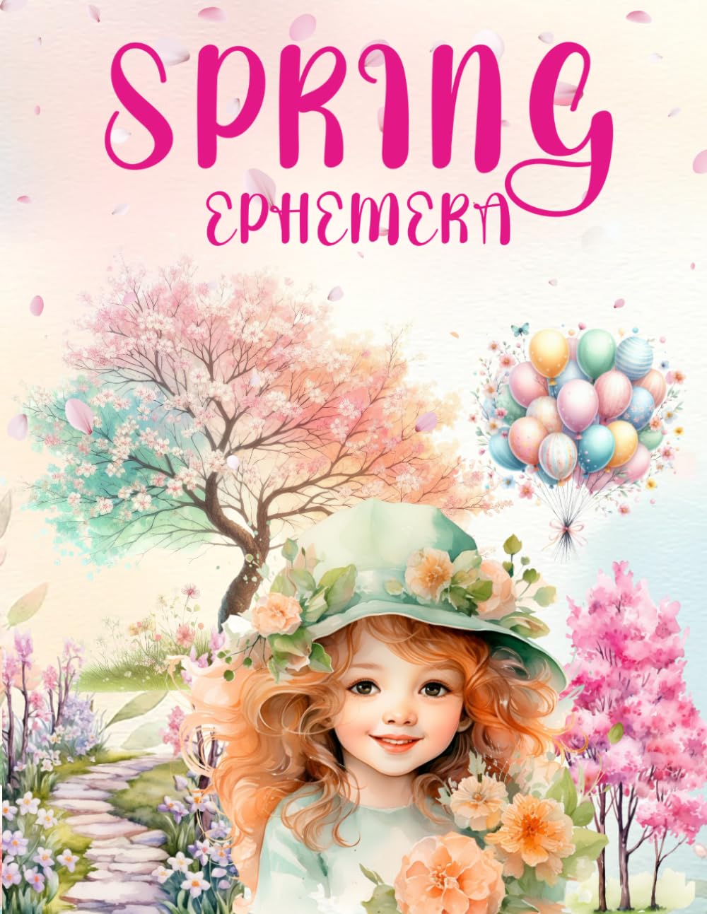 Spring Ephemera Book: High Quality Images Of Animals and Insects For Paper Crafts, Scrapbooking, Mix