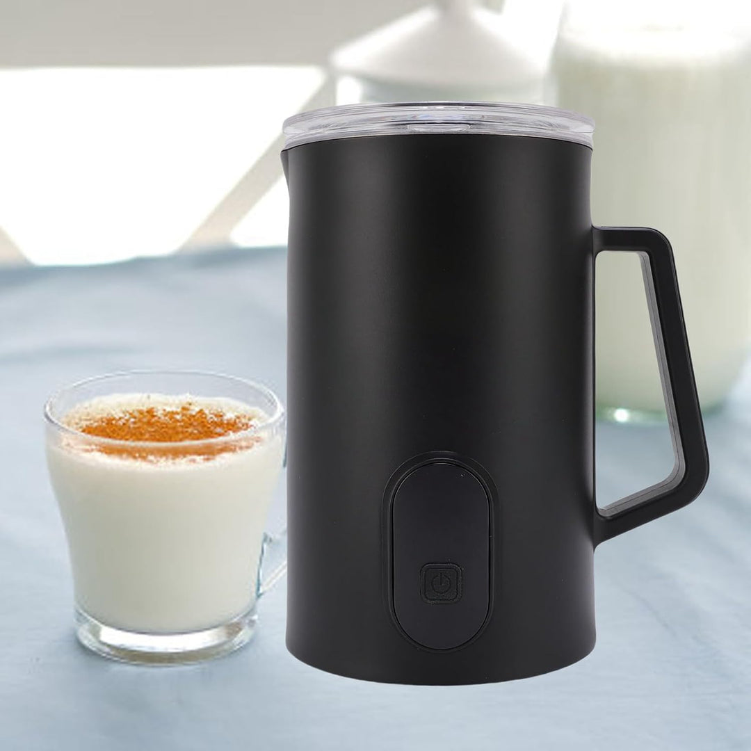 Pongnas 4 in 1 Milchfrother und Dampfer 304 Edelstahl Automatisch Warm und Kaltem Milchschaum für Ka