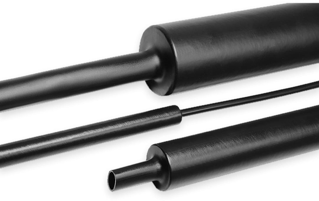 HELLERMANNTYTON Hellermann Tyton 323 – 50120 Mantel thermorétrécissable schwarz 6pièce (S) – isolier