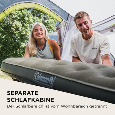 Coleman Darwin Zelt, kompaktes 2-4 Mann Kuppelzelt, leichtes 2-4 Personen Camping- und Wanderzelt, 1