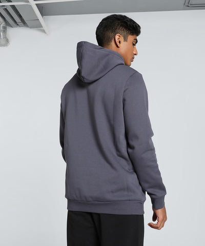 PUMA Herren ESS Big Logo Hoodie FL (S) Sweat S Galaktisches Grau, S Galaktisches Grau