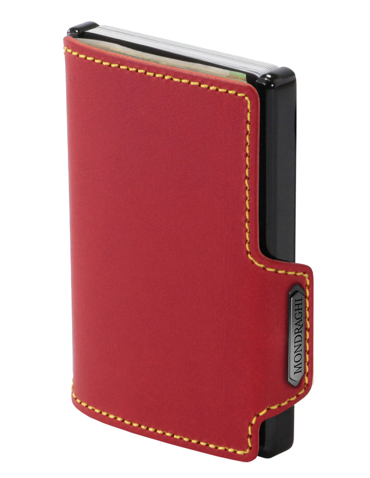 MONDRAGHI Mini-Wallet. Ultraleichte, schlanke Mini-Brieftasche - Kartenhalter und Kartenhalter mit M