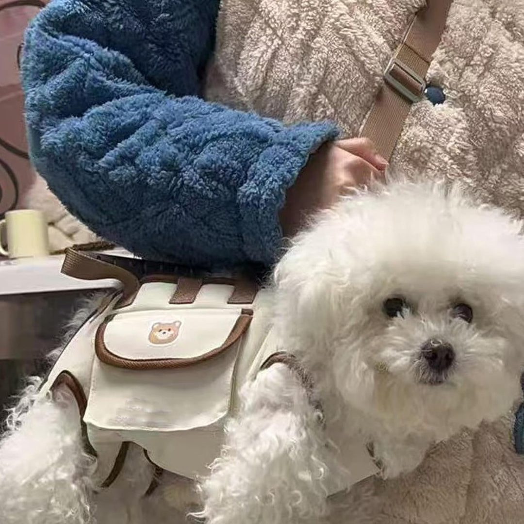 Kleine Hundetransporttasche, Outdoor Hundetrage Für Spaziergänge Mit Horizontaler Tragtasche, Tragba