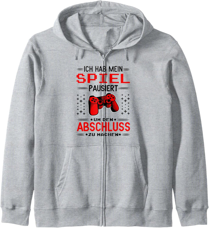 Gamer Abschluss Geschenk für Videospiel Zocker & Gaming Fan Kapuzenjacke