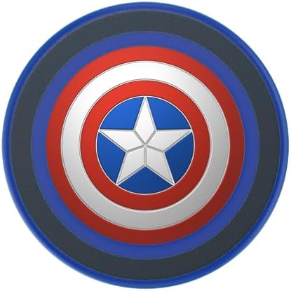 PopSockets: PopGrip Round für MagSafe - Inklusive Adapterring für MagSafe - Ausziehbarer Sockel und