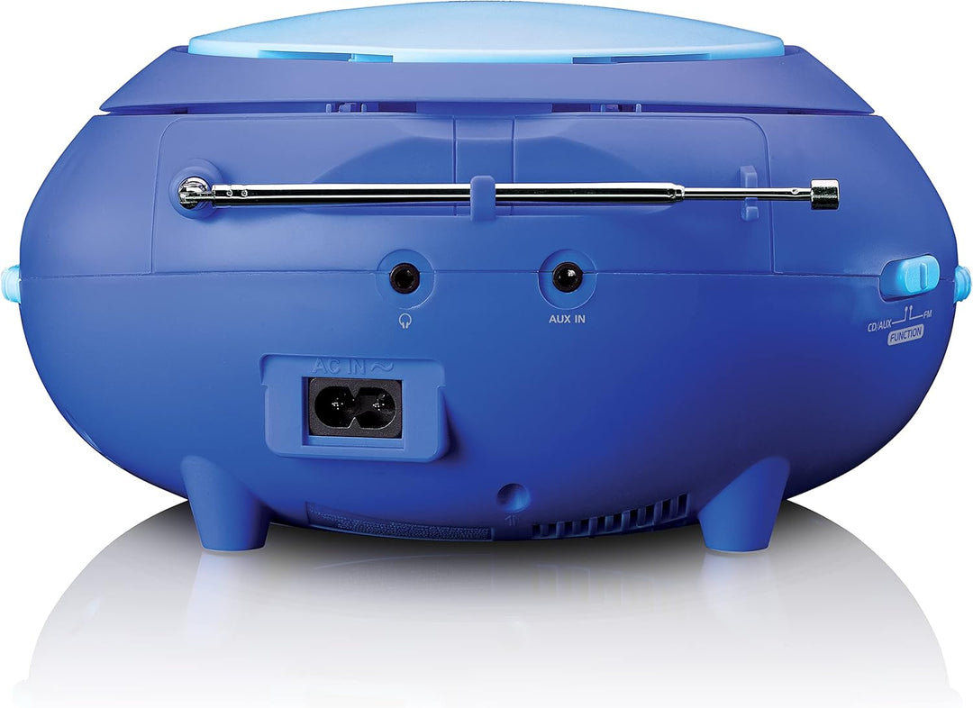 Lenco SCD-620 Kinder CD-Player - CD-Radio - mit Mikrofon - Karaoke Player - Titelspeicher - FM Empfä