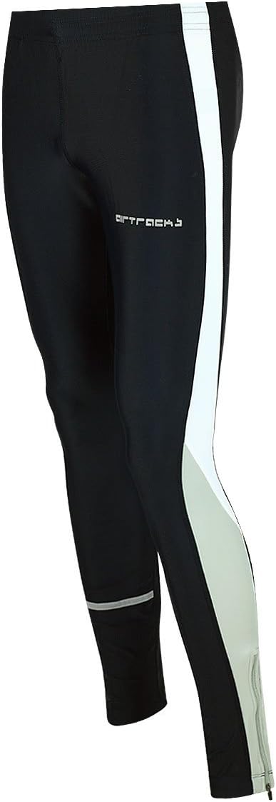 Airtracks Herren Winter Laufset Thermo Laufhose Lang Laufshirt Langarm Sweatshirt Pro Fleece Funktio