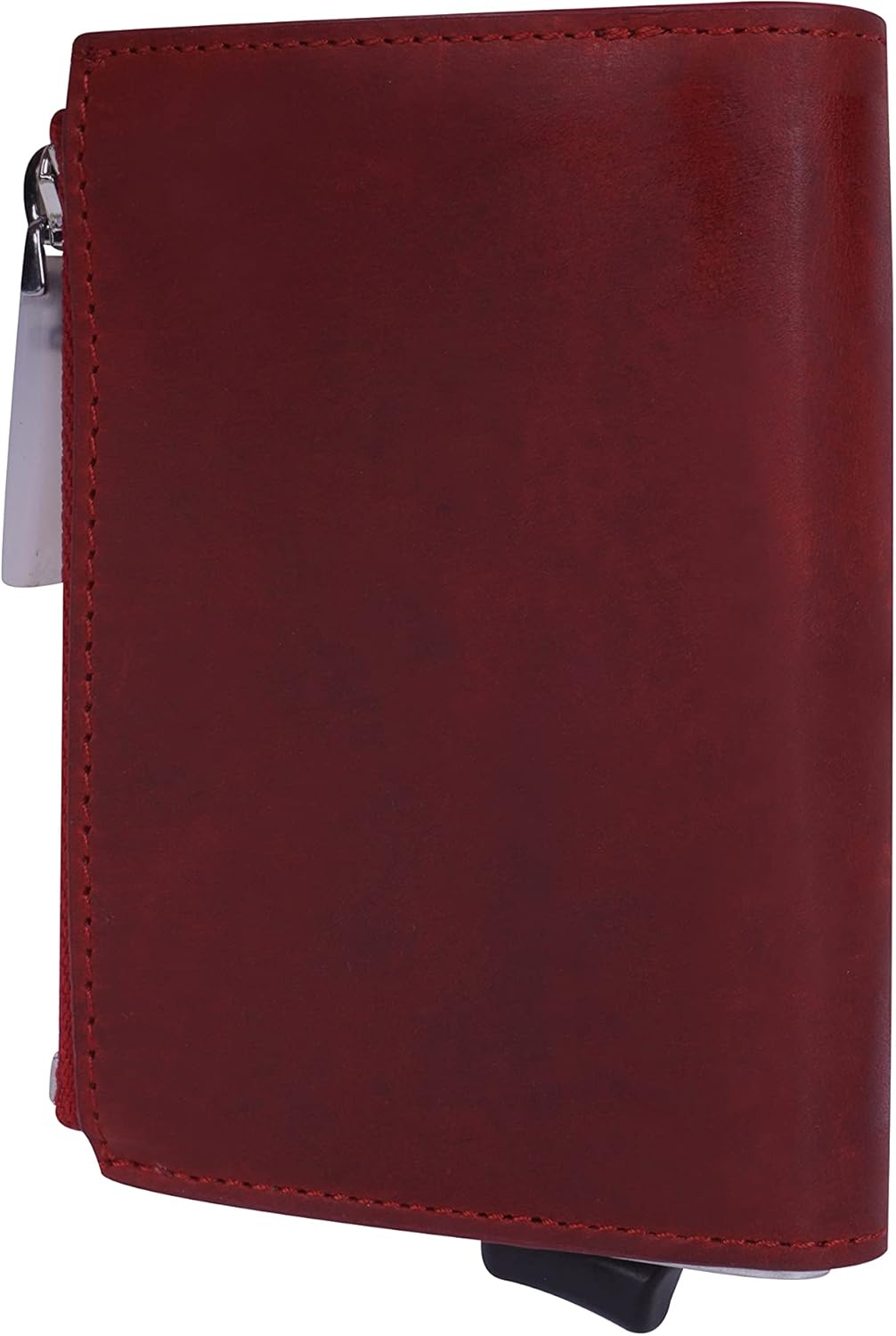 Maitre - c-Two Kreditkartenhalter für Herren, Echtleder Kartenhalter, Echtleder, Rot