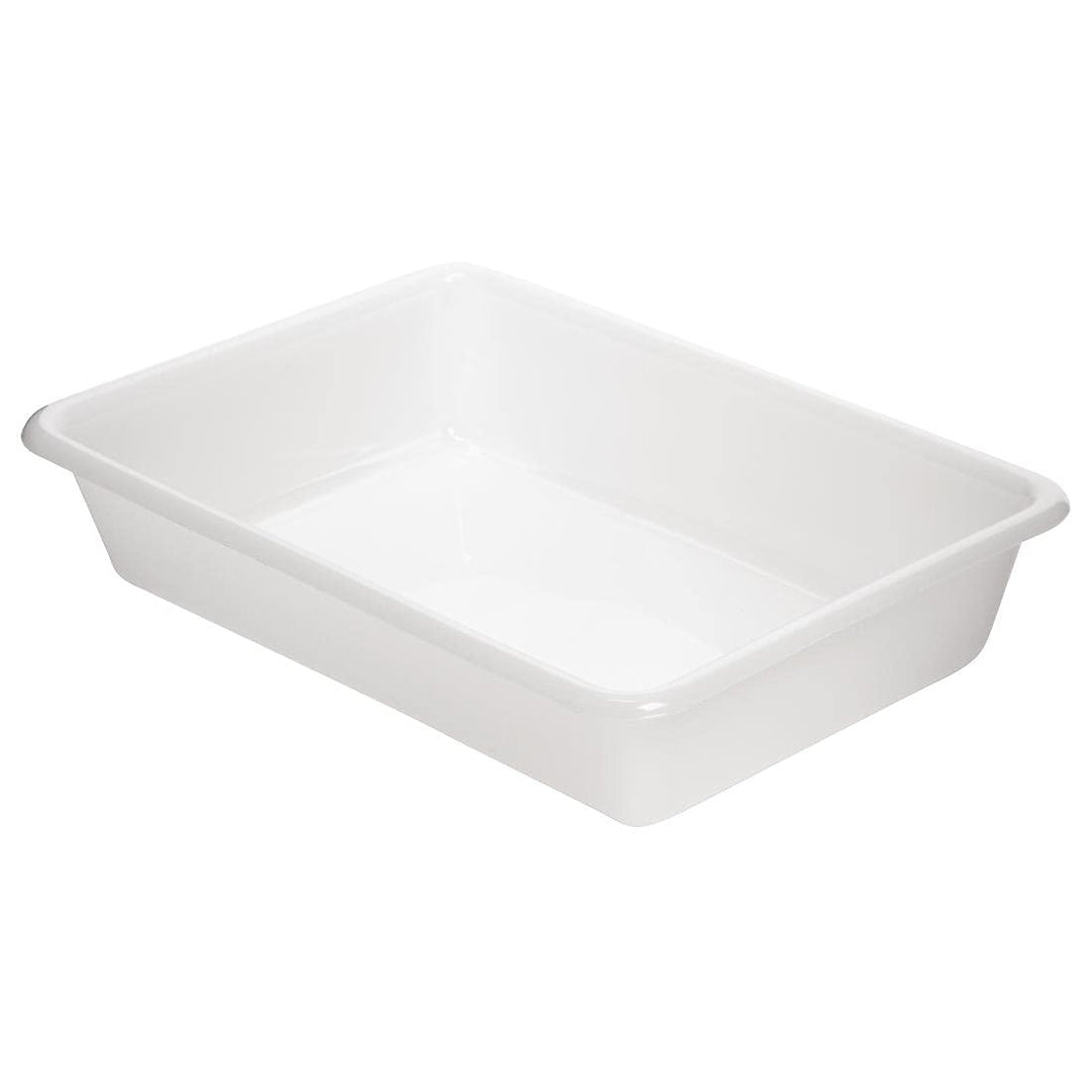 962005 1131 Araven Kunststoff Restenbehälter, 5L Kapazität, 43.5cm 28.5cm x 8.0cm, Weiss 43.5 x 28.5