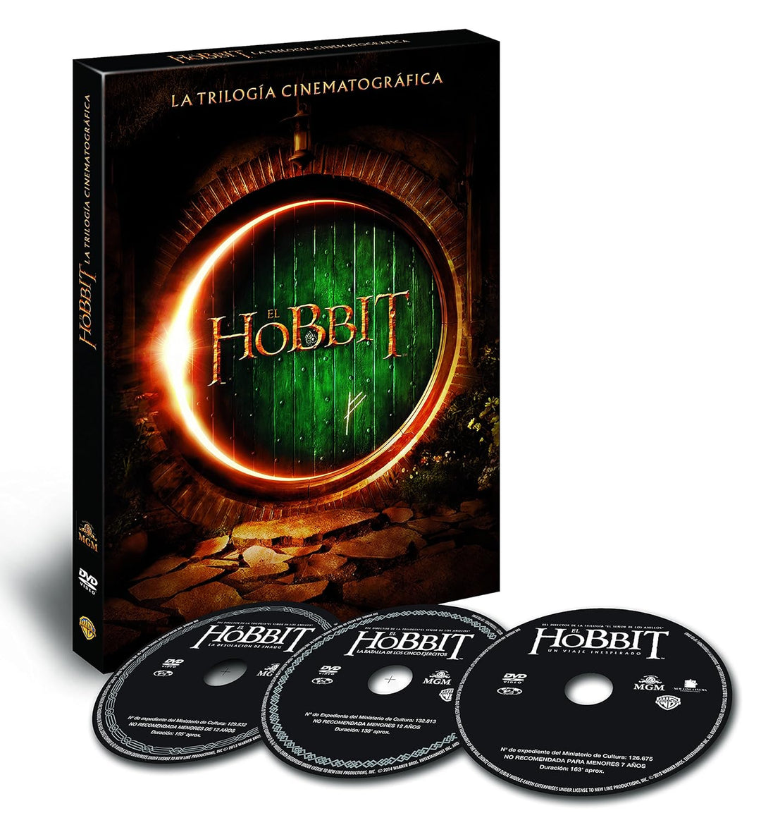 Trilogía El Hobbit, DVD