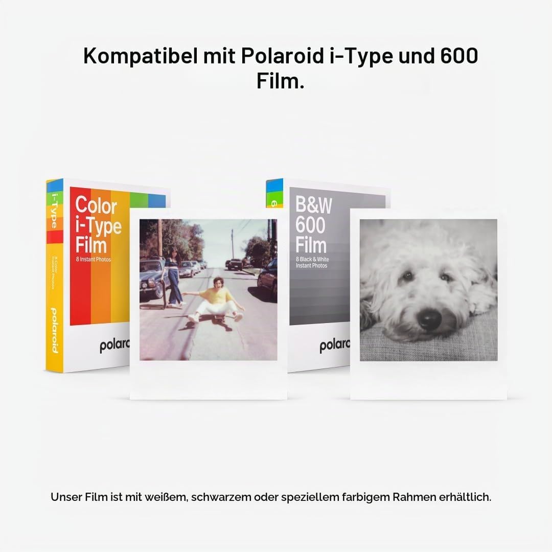Polaroid Now Gen 2 Sofortbildkamera - Schwarz &amp; Weiss, Keine Filme Schwarz &amp; Weiss Keine Filme Kamer