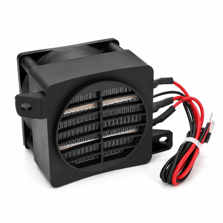 Telituny Heizung 220V 300W PTC-Heizung mit Lüfter Elektrischer Keramik-Thermostat PTC-Lufterhitzer H