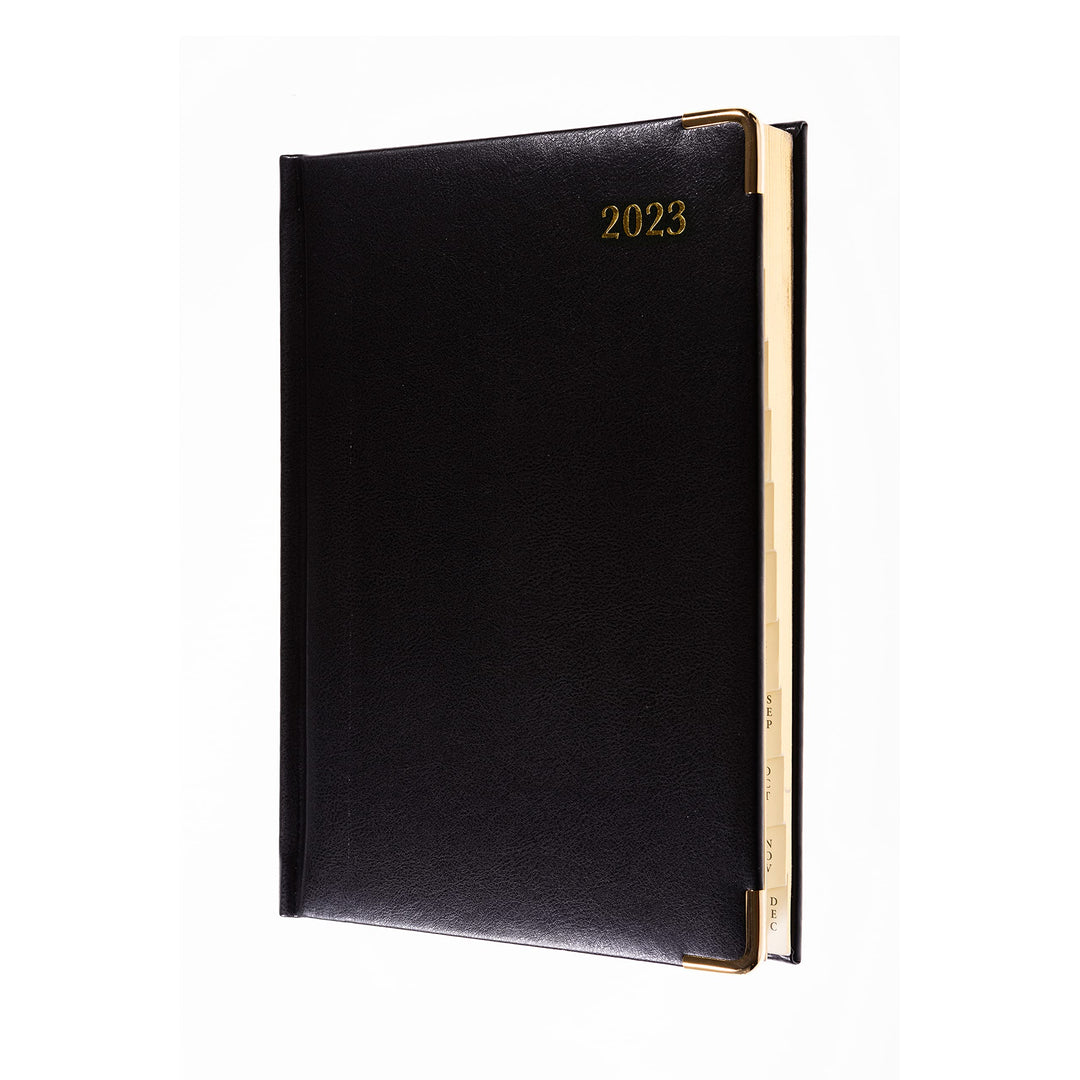 Collins Classic Compact Day to Page (Appt) 1250 V 2023 Compact Schwarz, Compact Schwarz