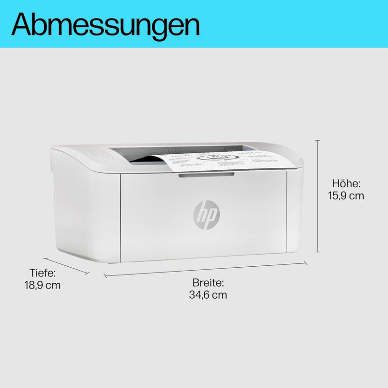 HP LaserJet M110w Laserdrucker Schwarz-Weiss, Monolaser, 20€ Cashback, Drucker, WLAN, Airprint, HP S