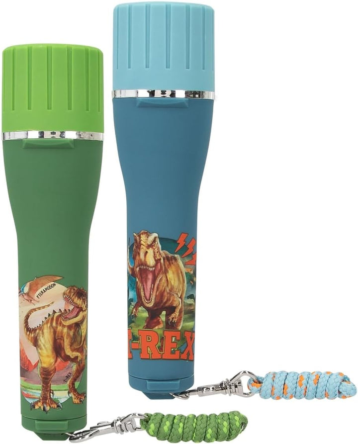 Depesche Dino World - Torch with Timer - Ass. (0412641), Black
