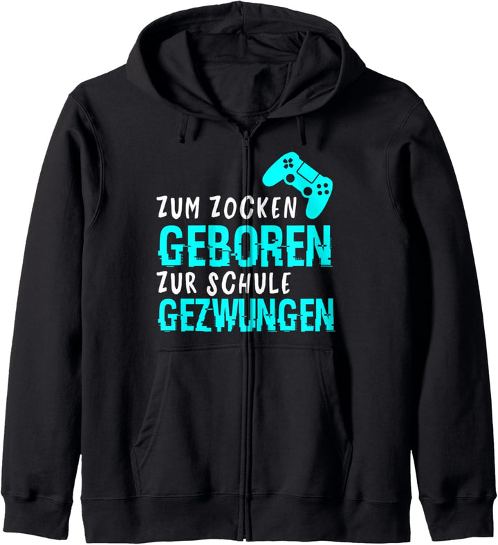 Gaming Zocken Konsole PS5 Geburtstag Gamer Geschenk Kapuzenjacke