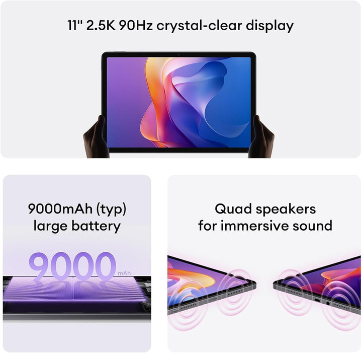 Xiaomi Redmi Pad 2 4G - 8G RAM 256G ROM 11 Inch FHD+ 90Hz Display 8MP Camera 9000mAh Battery Quad Sp