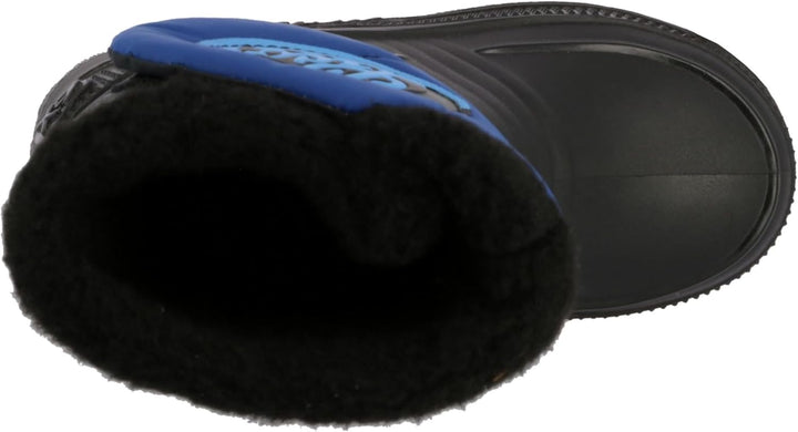 Lico Unisex Kinder Terra Gummistiefel 25 EU Schwarz Blau, 25 EU Schwarz Blau