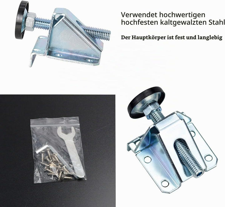 Smavles Schwerlast-Möbel-Nivellierfüsse 4 Stück Möbelfüsse Verstellbar Schrankfüsse Höhenverstellbar