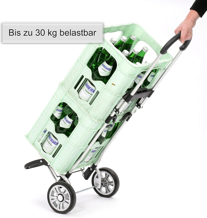 ANDERSEN Einkaufstrolley - Scala Shopper Plus Hildy grau 47 L einkaufen,Handwagen,stilvoll, Aluminiu