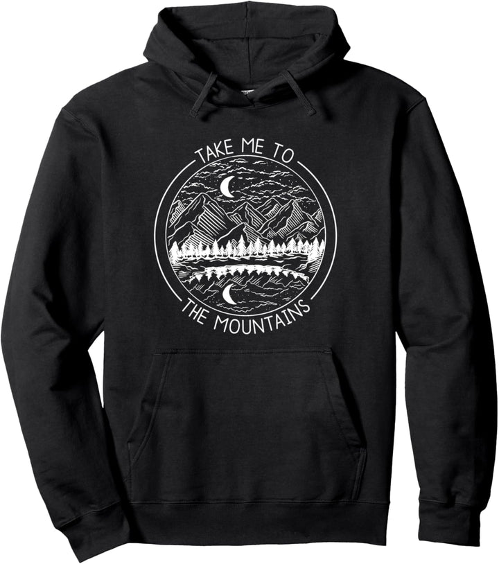 Take me to the mountains - Camping, Wandern & Outdoor Pullover Hoodie