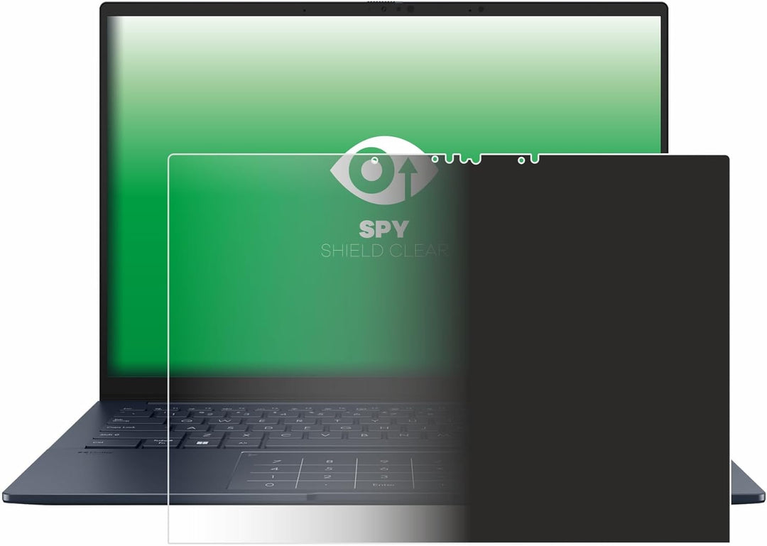 upscreen Anti-Spy Blickschutzfolie für ASUS ZenBook 14 OLED UX3405 Touch Made in Germany, Privacy Di