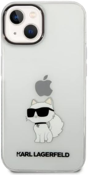Karl Lagerfeld KLHCP14MHNCHTCT Hülle für iPhone 14 Plus 6,7" transparent hardcase Ikonik Choupette
