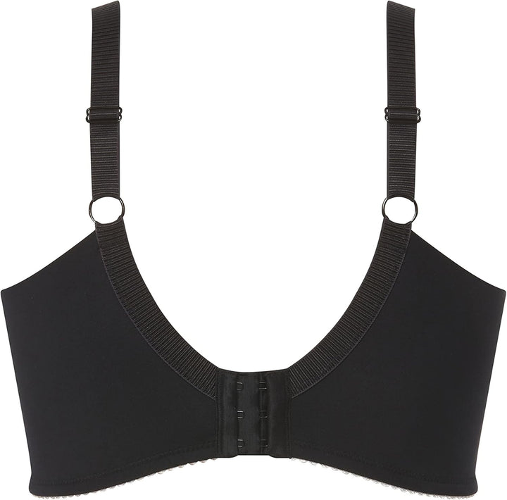 Ulla Popken Damen grosse Grössen Übergrössen Plus Size Bügel-BH, Softschalen, Zierkante 811724 105E